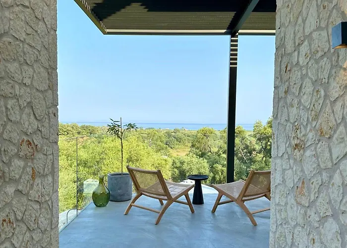 Luxury Stone Corfu Villa