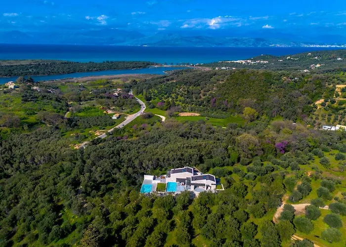فيلة Luxury Stone Corfu Pithos