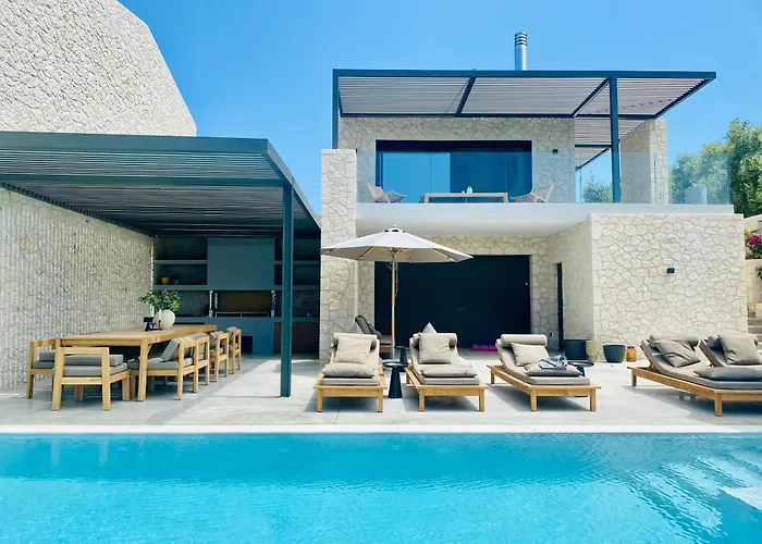 Vila Luxury Stone Corfu